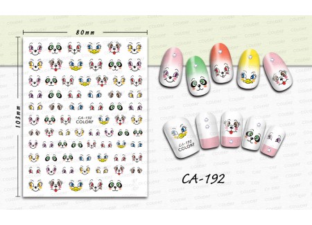 3D Nail Stickers - CA-192